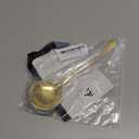 4 Piece 1 oz Gold Small Ladle, 8 Inch 304 Stainless Steel Soup Ladle for Serving, Gravy Spoon for Sauces, Dishwasher Safe