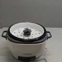 BLACK+DECKER Rice Cooker 28 Cups Cooked (14 Cups Uncooked) with Steaming Basket, Removable Non-Stick Bowl, White