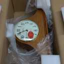 Howard Miller Echo Mantel Clock II, Westminster Chime Quartz Clock Movement, Black Numerals - Battery Operated Alarm Clocks for Heavy Sleepers, Mantle Clock for Bedroom & Office - Golden Finish