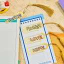 2 x 4Psc Metal Bookmarks with Tassel, Cute Book Marks for Reading Kids, Book Clips, Christian Gifts, Funny Gifts for Book Lovers Women