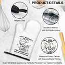 Don't Mess with The Chef They Decide What Goes in Your Dinner Funny Oven Mitts and Pot Holders Set, Home Cooking Baking Tools, Housewarming Gifts for Male Host, Kitchen Gifts for Dad Uncle Men