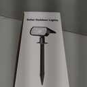 Kaxiida Solar Lights Outdoor Waterproof IP68, 3 Lighting Models Solar Powered Spot Lights Outdoor, 56LED Solar Lights Dusk to Dawn for Yard Patio Garden Pathway Landscape Lighting (White)