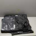 Magnetic Insulated Door Curtain Fits 36"x82" Doors - Thermal Door Cover for Winter with Clear Window, Window Insulation Kit & Doors Draft Stopper to Keep Cold Air Out for Front Doorway Home - Black