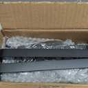 Dicunoy Metal Storage Basket with Handles, 2 Tier Wire Snack Organizer Bin for Office Cournertop, Rustic Black Basket for Home, Kitchen, Pantry, Fruit, Coffee, Pasta, Bathroom, Living Room