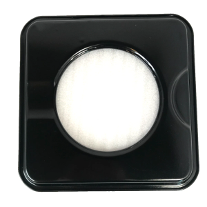 Square Gas Stove Drip Pans 7.5" Porcelain Coated Burner Tray