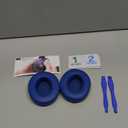 Ear Pads Replacement for Beats Studio3 - GEVO Earpad Cushions for Beats Studio 2 3 Wired Wireless - Studio Headphone Cover Parts with Strong Adhesive (Royal Blue)