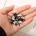 FOXTIP IRF520 MOSFET Transistors 9.7A 100V IRF520N N-Channel Power Transistor 9.7 Amp 100 Volt TO-220 (Pack of 12pcs)