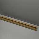 CHICOLOGY Mini Blinds for Indoor Windows – 34"W x 48"H, Cappuccino Horizontal Vinyl Blinds | Cordless | Easy to Install | Sleek Low-Profile Fit for Doors, Offices, Kitchens & Apartments