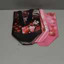 Valentine Gift Bags, 8 Pcs Medium Size Bulk Valentine Bags for Gifts, Reusable Non-Woven Valentines Tote Bag with Handles Treat Bag Perfect for Valentine's Day Holiday Gift Wrap Goody Party Favor (1 Count (Pack of 8))