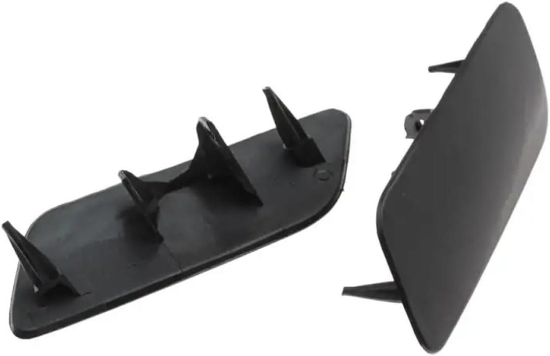 1 Pair 8E0955275D 8E0955275E 4F0955275 4F0955275B Front Bumper Headlight Lamp Washer Spray Cleaning Actuator Cover Cap Compatible with(4F0955275B 276B)