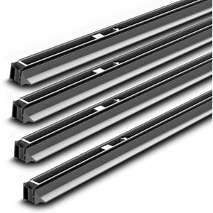 Wiper Blade Refill, 24''+18'' Windshield Wiper Refills 10 mm Fit for Mazda 3 2014-2018, Fit for Patrol 2010-2023 Rubber Refills 4 Pcs
