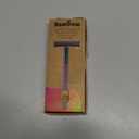 Bambaw Double Edge Safety Razor with 5 Safety Razor Blades, Women & Mens Safety Shaving Razor, Reusable Razor, Plastic Free  Rainbow