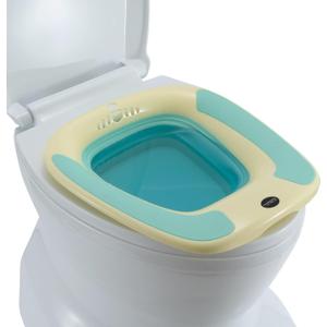 Sitz Bath, Portable Sitz Bath for Toilet Seat, Sitz Bath for Hemorrhoids, Sitz Bath for Postpartum Care, Toilet Basin for Women Men Adults, Sits Bath Soak Salts Tub, Hip Bath Bowl, Green