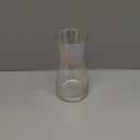 8 inch Iridescent Glass Flower Vases for Centerpiece Table Home Indoor Desk Decor,Ins Modern Boho Style Vase for Wedding Housewarming Gift, Iridescent