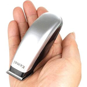 KEMEI Mini Clippers Trimmer Groomer Cordless Self-Haircut Kit Styling Shears with Stainless Steel