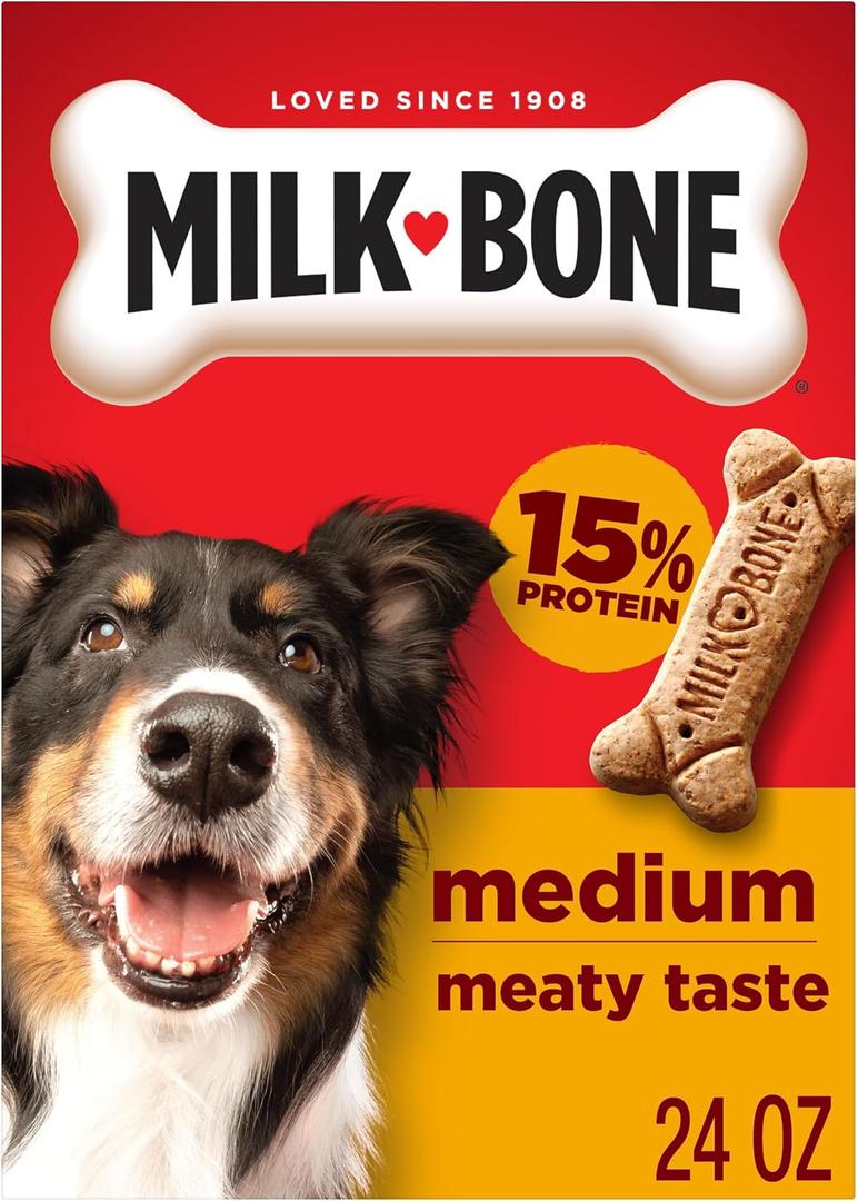 2 x Milk-Bone Original Biscuits Medium Dog Treats, 24 Oz. (EXP 01/22/28)