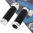 HDBUBALUS 1" Electronic Throttle Defiance Handlebar Grips 25mm Hand Grips Fit for Harley Touring Street Glide Road King Road Glide Electra Glide