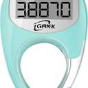 iGANK Simple Walking Pedometer Step Counter for Men Women Kids