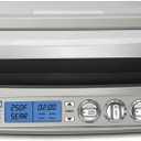 Cuisinart 6-in-1 Elite Griddler, Electric Grill, Griddle & Top Melt, 500F Temperature Sear Function, LCD Screen, Dishwasher-Safe Cooking Plates, GR-300WSP1, Stainless Steel