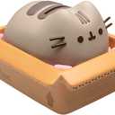 Pusheen Piggy Bank for Kids - Pusheen Stuff (5.9 x 7.4 x 7.4 inches)