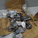 Electric Fence Wire Strainer, 20PCS Heavy Duty Inline Wire Tensioner, Wire Ratchet Tensioner for Electric Fence,& 1pc Handle