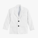 Guess Boys Seersucker Suit Blazer Jacket Tuxedo for Summer Beach Wedding Suit Apparel Fashion Size 10
