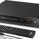FlexaPlay Region-Free HDMI DVD Player for TV 1080p Upscaling, USB Port, DVD/CD/MP3 Multi-Format Playback Ultra-Compact Mini Design, Includes HDMI/RCA Cables, Remote Control
