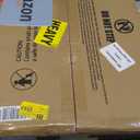 42 Inch Flush Mount Ceiling Fans without Lights, Small Black Ceiling Fan with Remote, 6-Speeds, Quiet Reversible DC Motor, Indoor/ Outdoor Ceiling Fan for Patio, Living Room, Bedroom