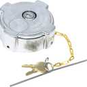03-37017-002 Aluminum Locking Diesel Fuel Cap 3 In 1/4 Fit for 1996-2022 Freightliner 108SD 114SD 122SD Argosy Cascadia Columbia Century Coronado. # 572.1018, 600149, 03-37017-002