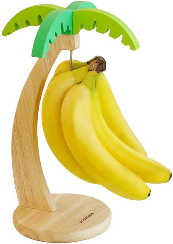 Banana Holder - Banana Hanger Tree with Stainless Steel Hook for Kitchen Countertop