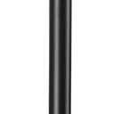 Small Square Shovel 43.3Inches Small Shovel with Metal Handle Garden Tool for Camping Farming Gardening Digging, Black