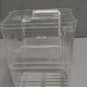 Pawfly Aquarium Breeding Box - Transparent Plastic Breeder Box for Fish Tank, Fry Hatchery Incubator for Baby Fish, Shrimp, Betta, Clownfish, Guppy, Large