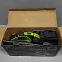 Mueller UltraStorm Leaf Blower Cordless Electric, with 2 Batteries and Charger, 140 MPH 20 V Powerful Motor, 2 Speed Levels, 1hr Charge, Lightweight, Blowers for Lawn Care, Blower for Snow (Green)