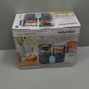 Babymoov Duo Meal Lite Food Maker - 4 in 1 Baby Food Processor with Steam Cooker, Blender, Baby Purees, Warmer and Defroster (Nutritionist Approved), Dark Grey