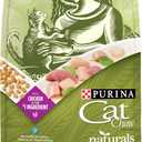 Purina Cat Chow Hairball, Healthy Weight, Indoor, Natural Dry Cat Food, Naturals Indoor - (Pack of 4) 3.15 lb. Bags