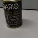 Mario Camacho Foods Low Sodium Black Olives, Medium Pitted, 6.0 Ounce, Best By: 01/16/2026