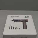 KMM Handheld Car Vacuum Cleaner, 4 in 1 Vacuum Cleaner 16000Pa Air Duster, 3-Speed Adjustable 120W High Power Vacuum Cleaner with LED Light and Multi-Nozzles for Car, Home, Office, Pet (Gray)