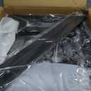 ADBIU 【Fit Sink 24"- 35.6" L 2024 Over The Sink Drying Rack (Expandable Dimension) Snap-On Design 2 Tier Large Dish Rack Kitchen Count Organization and Storage