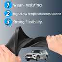 Mud Flaps Splash Guards for Toyota Highlander 2020-2026 Custom Fit All Weather Exterior Accessories（Not fit Grand Highlander）
