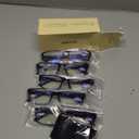 Gaoye 1.25 Professional Reading Glasses for Men for All Day - Computer Readers with Blue Light Protection - Value Pack