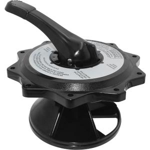 MULAN SPX0715BA3 Key Cover and Handle Assembly Compatible with Hayward Multiport Valves and Filters - Black