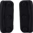 Tyenaza 2PCS Silicone Pot Handle Holder, Pot Holder Sleeve Heat Insulated Skillet Handle Cover for Home Kitchen Cooking Baking Cookware (Black)