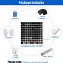 36 Pcs Black Shimmer Wall Backdrop Panels for Party Decoration - 6x6 FT Square Sequin Backdrop