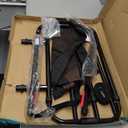 Stander EZ Adjust Bed Rail, Adjustable Senior Bedrail and Safety Assist Railing for Elderly Adults with Organizer Pouch, ASTM Safety Approved Guard-Rail, Black