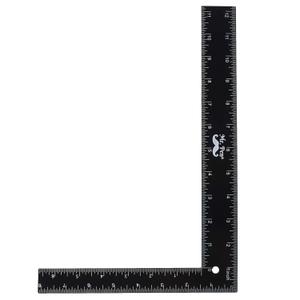 Mr. Pen- Metal Carpenter Square, 8 x 12 Inch, L-Square with Imperial & Metric Measurements, 1/16" Graduations, Precision Right Angle Ruler for Carpentry, Woodworking, Framing & DIY Projects