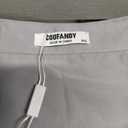 COOFANDY Men's Long Sleeve Button Down Shirt Casual Untucked Dress Shirts Suumer Wedding Shirt Light Gray 4XL