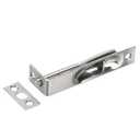 Richelieu Hardware - 655NBV - 4" x 3/4" Flush Bolt - Brushed Nickel Finish