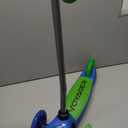 Voyager 3 Wheel Kids Scooter with Light Up Wheels & Tbar - Green