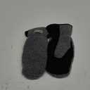 Harssidanzar Men's Sherpa Mitten Genuine Suede Thermal Thinsulate Lined Outdoor Mitt Winter With Finger Liners SM040US XL