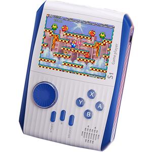 Portable Handheld Games Retro Mini Video GamesHandheld Game Console with 666 Classical FC Games 3.0" Color ScreenBirthday for Boys Girls and Adults (S1-White)
